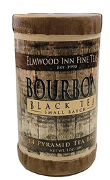 Elmwood Inn Fine Teas - Bourbon Black Tea 14 Pyramid Sachets