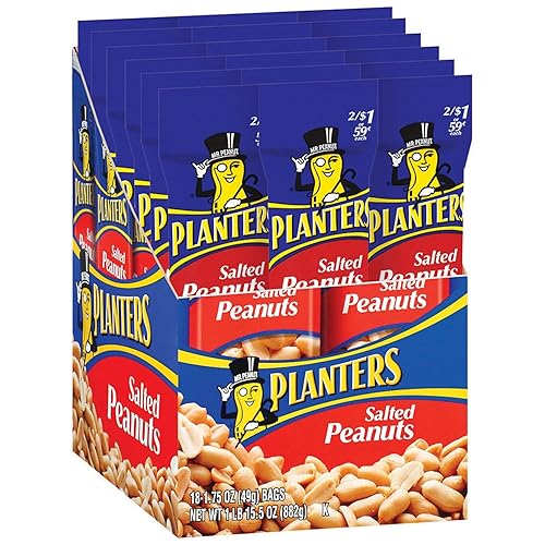 Planters Peanuts (Pack of 18)
