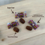 Premium Sugar Free Keto Root Beer Barrels Dad's Old Fashioned Classic Flavor Hard Candy 16-Oz Treats Diabetic Snack Nostalgic Individually Wrapped