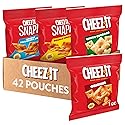 Cheez-It Cheese Crackers, Baked Snack Crackers, Lunch Snacks, Variety Pack (42 Packs)