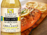 Garlic Festival Foods Garlic Lemon Marinade & Grill Sauce 13.5 oz.