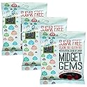 3 x Free From Fellows Sugar Free Midget Gems Sweets 3.5oz
