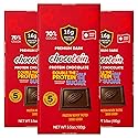 Chocotein | 16g Protein-Rich Premium Chocolate | 70% Dark Swiss Chocolate | 2X More Protein | 50% Less Sugar | Five Simple Ingredients | Made in
