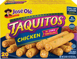 JOSE OLE FROZEN CHICKEN TAQUITO FILLED 20 OZ