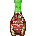 Organicville Sundried Tomato and Garlic Vinaigrette - Salad Dressings, Keto Friendly, Gluten Free, Organic, Vegan, Paleo, 0g Added Sugar, Whole 30