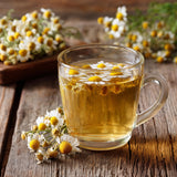 SavorSatch Whole Dried Chamomile Flowers - 1 oz Resealable Pouch | Herbal Tea Ingredient for Calming Tea, Skincare, Infusions & Relaxation
