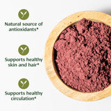 Banyan Botanicals Hibiscus Powder - Organic Hibiscus sabdaiffa - For Refreshing Hibiscus Tea - Supports Healthy Hair & Skin* - 1 lb. - Non-GMO