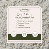 Starwest Botanicals Organic Horseradish Root Powder - Dried Seasoning Spice for Meats, Seafood, & Sauces, Finely Ground, Spicy & Savory, Certified