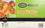 Green Mountain Coffee Fair Trade Pumpkin Spice K-Cups 80 Count Value Box