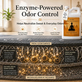 Yoga Mat Cleaner & Deodorizer Spray - Lavender Essential Oil Formula for Yoga Mats, Pilates Reformers & Gym Equipment - Natural No-Residue Workout Mat