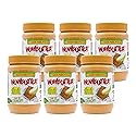 WOWBUTTER - Crunchy Soy Spread - Peanut Free, Tree Nut Free - Vegan Plant Protein - Gluten Free - Non-GMO - 1.1lb (Pack of 6)