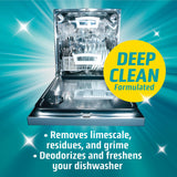 Dishwasher Cleaner And Deodorizer 24 Pack - 1 Year Supply Deep Clean Dishwasher Cleaner Tablets, Septic Safe Dishwasher Cleaning Tablets, Dish Washer