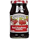 Smucker's Red Raspberry Preserves, 12 oz