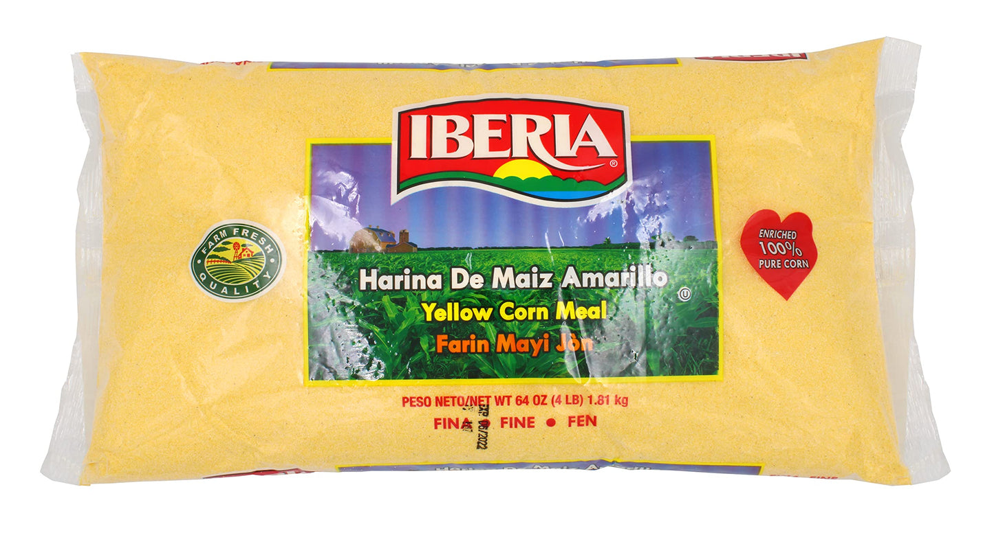 Iberia Fine Corn Meal Pre Cooked 4lb
