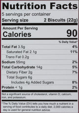 FODMAPPED FOR YOU Cranberry, Orange & Vanilla Bean 4 Grain Breakfast Cookies, 3.9 OZ