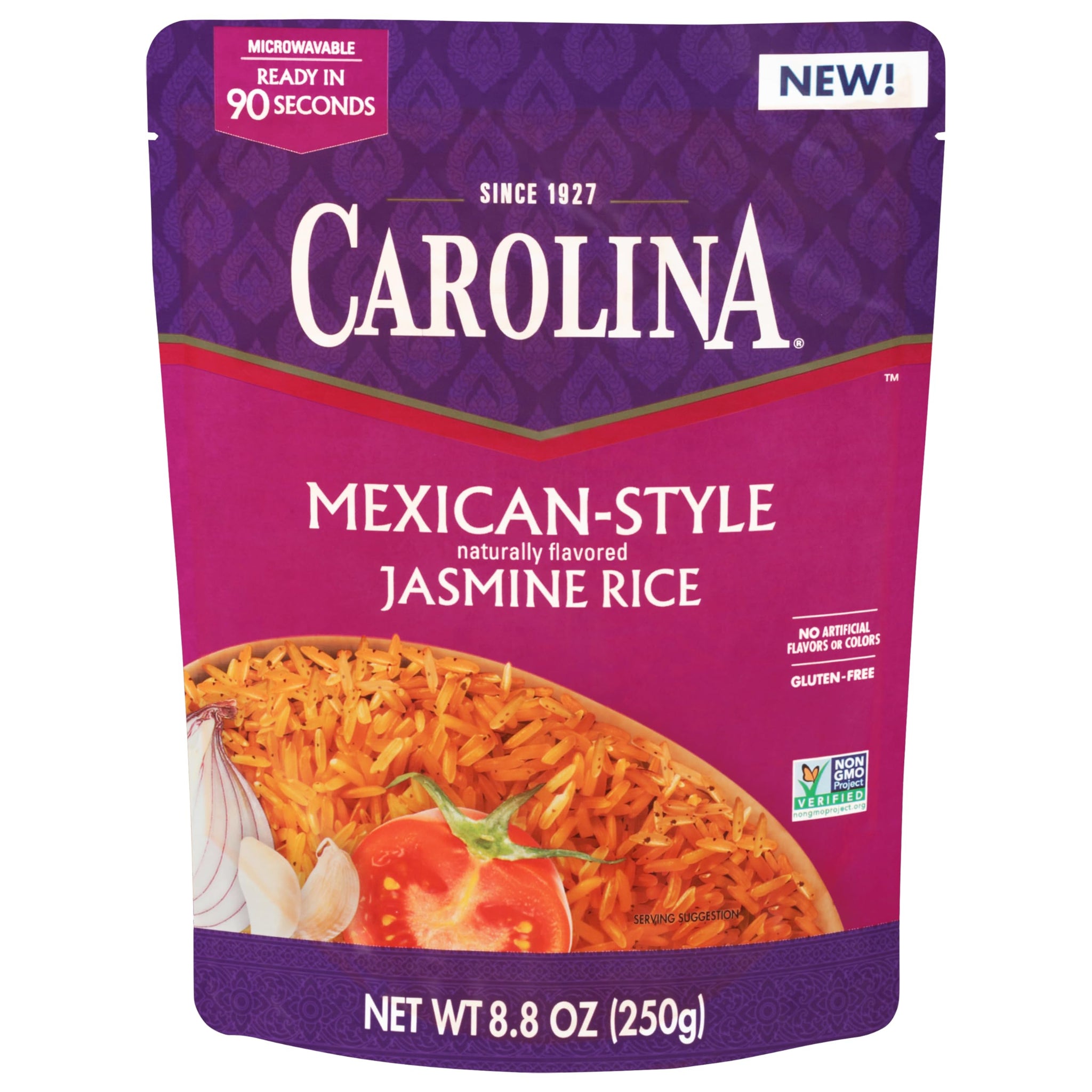 Carolina, Jasmine Rice Mexican Sytle, 8.8 Ounce