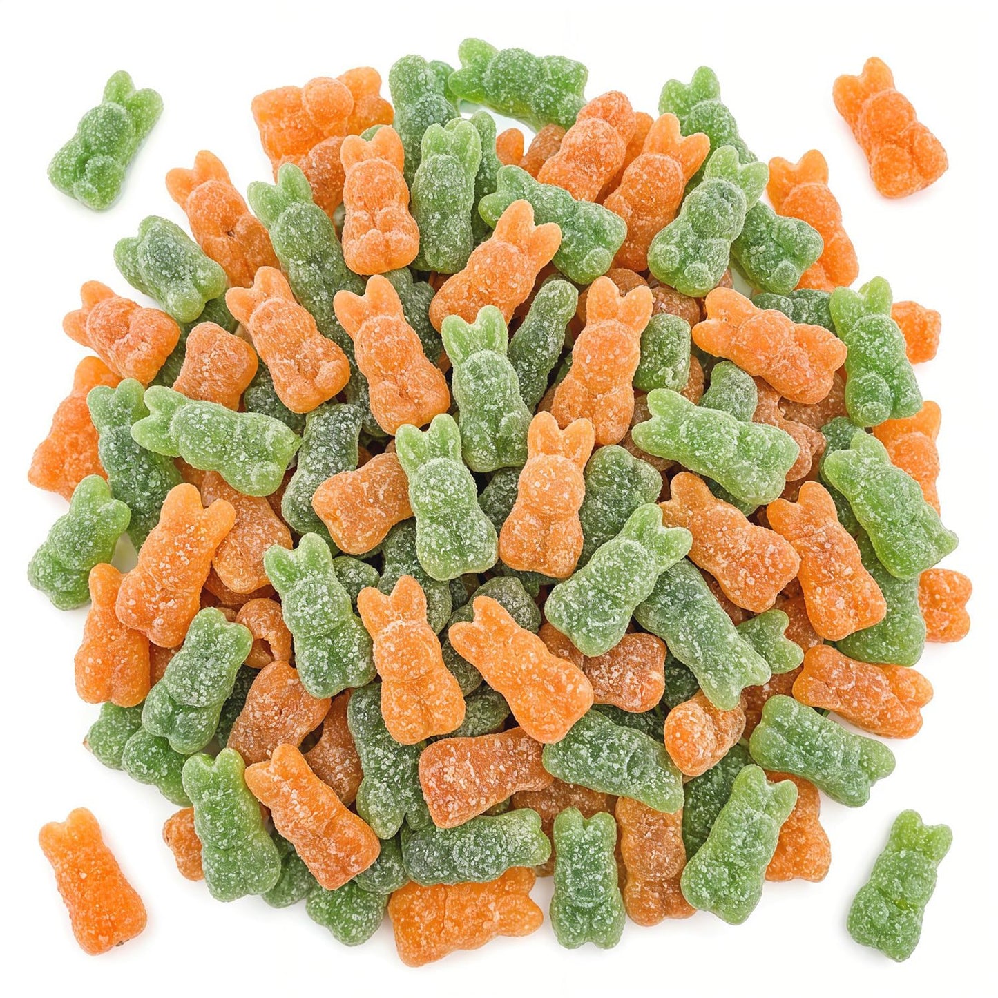 Bunny Candy 2 lb - Assorted Fruity Flavored Gummy, Bunny Shaped Candies for Baskets, Egg Hunts, Party Favors, Classroom Treats, Candy Bowls & Spring