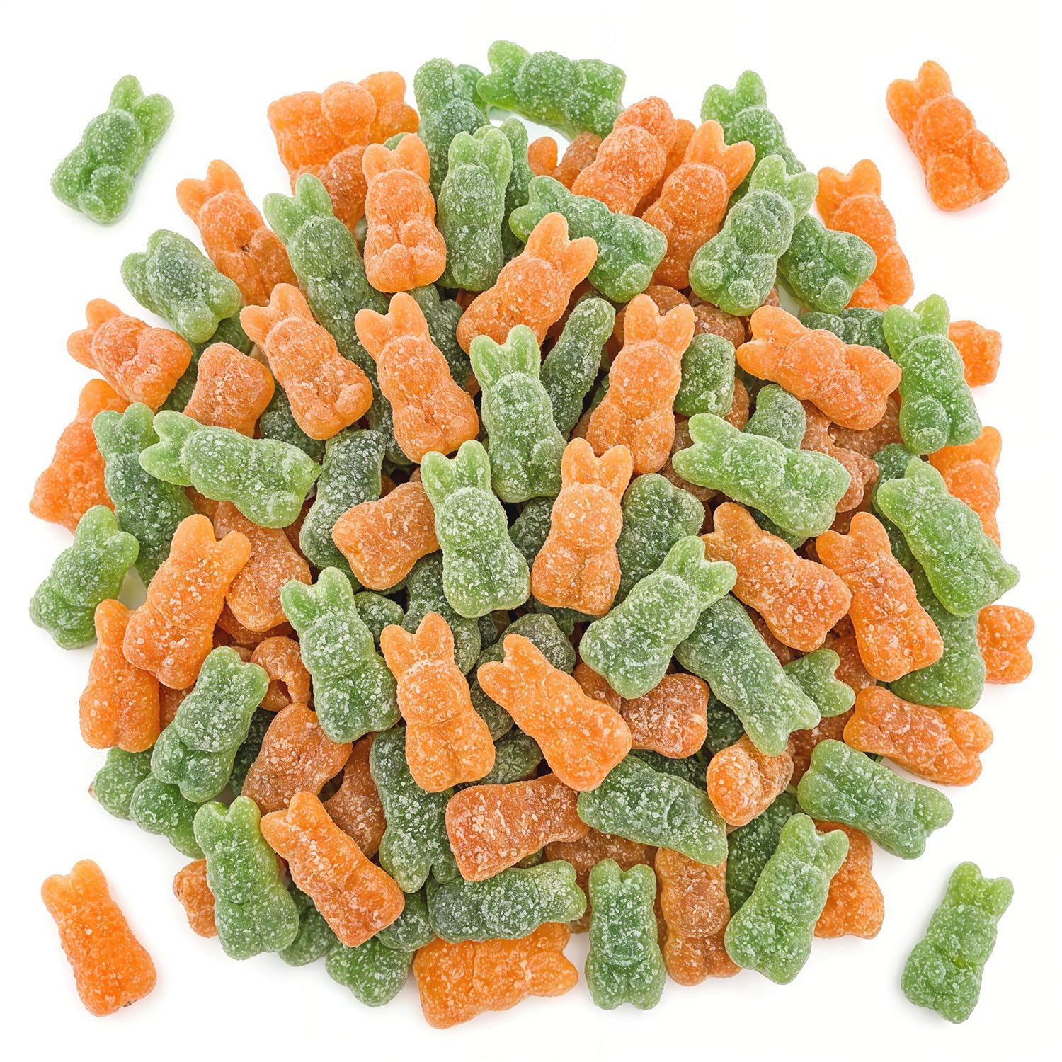 Bunny Candy 2 lb - Assorted Fruity Flavored Gummy, Bunny Shaped Candies for Baskets, Egg Hunts, Party Favors, Classroom Treats, Candy Bowls & Spring