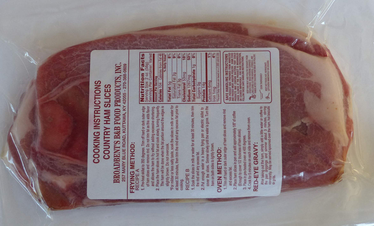 Hickory Smoked Center Steak, 1 lb and 10oz Southern Drop Biscuit Mix