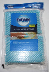 Dawn Nylon Mesh Sponge 2pk