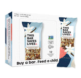 This Saves Lives Gluten-Free Snack Bars, Helping to End Child Hunger, Individually Wrapped Healthy Snack Bars, Non-GMO, Madagascar Vanilla Almond