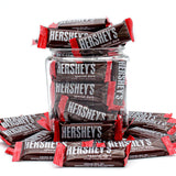 Special Dark Chocolate Bars Mini 2 lb - Individually Wrapped Snack Size Candy, Mildly Sweet Chocolate, Bulk