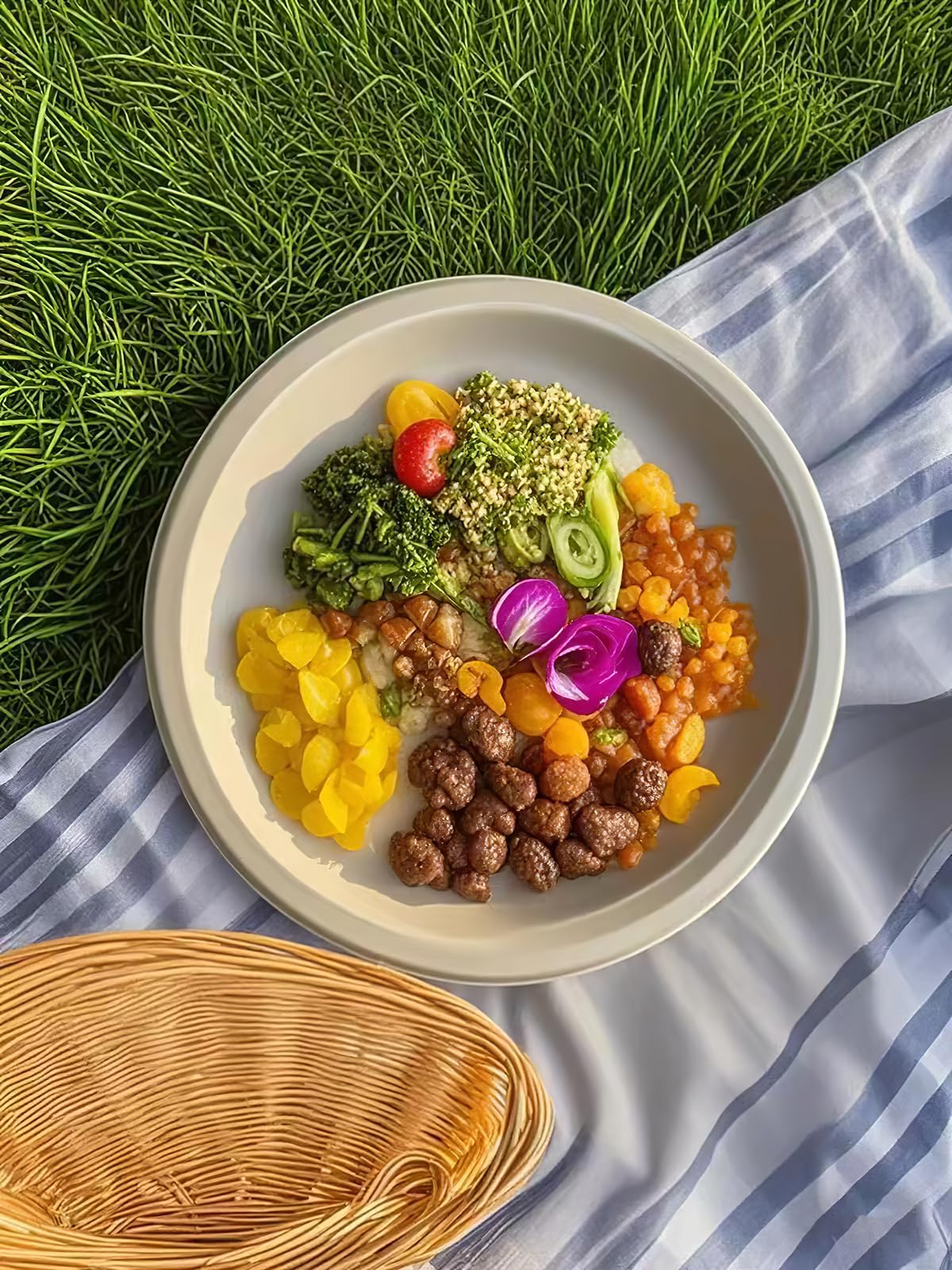 ZEARE Compostable Paper Plates 9 Inch - 100% Biodegradable, Heavy Duty Eco-Friendly Disposable Plates for Camping?Parties, Weddings, BBQ (150 Pack)