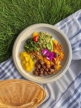 ZEARE Compostable Paper Plates 9 Inch - 100% Biodegradable, Heavy Duty Eco-Friendly Disposable Plates for Camping?Parties, Weddings, BBQ (150 Pack)