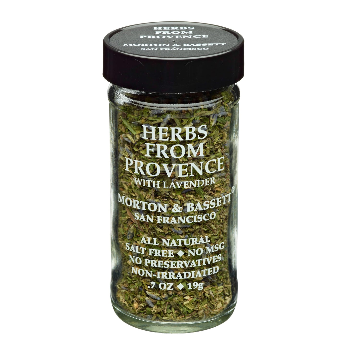 Morton & Bassett Herbs From Provence, 0.7 oz - Non-GMO, Salt-Free, Fragrant Blend for Roasts, Grilled Meats & Mediterranean Dishes