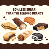 Rip Van Variety Discovery Pack (7 Count) - Low Sugar Healthy Snack Sampler - Includes Romeos, Leos, Dutch Caramel Stroopwafels, Chocolate Hazelnut