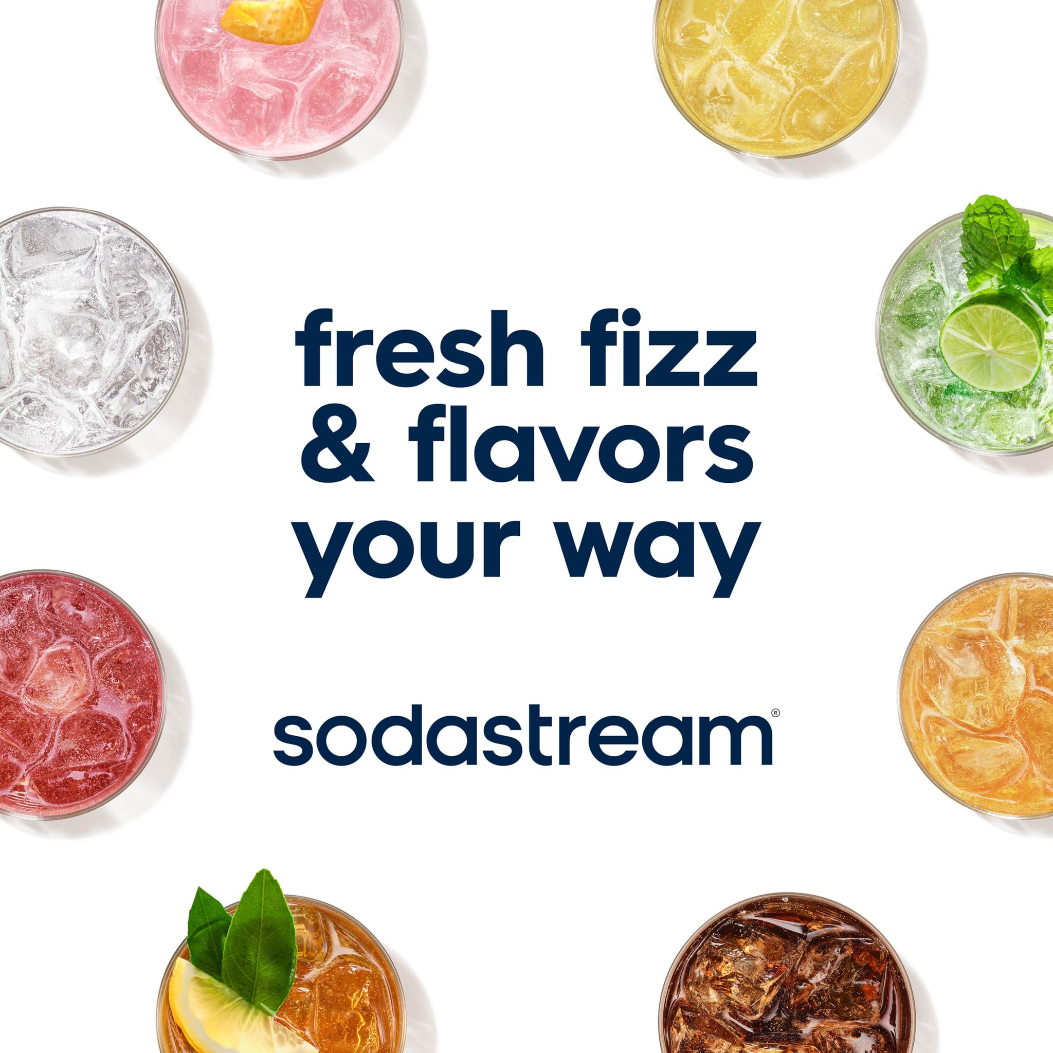 SodaStream® Pepsi® Zero Sugar Beverage Mix (440ml, Pack of 4)