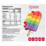 JonnyPops® Organic Rainbow Fruit Stacks Frozen Pops 8ct