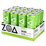 ZOA GREEN APPLE Sugar Free, Low Calorie Energy Drinks | Healthy B & C Vitamins | Electrolytes for Hydration | 160mg Caffeine from Green Tea | 12 Fl Oz