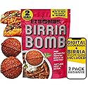 EZ Bombs Birria Bomb Seasoning, Pack of 2 - Authentic Mexican Spice Mix + Exclusive Digital Recipe Guide - Perfect for Tacos, Burritos, Nachos
