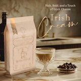 Irish Cream Flavored Whole Bean Coffee - 100% Arabica, Organic, No Artificial Sweeteners, Naturally Flavored, Medium Roast, Single Origin - by Coffea