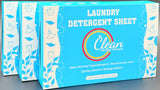 Clean Laundry Detergent™- Hypoallergenic, Eco-Friendly, Plant-Based, Biodegradable, 100% Natural - Gentle on Skin & Fabrics, Fresh Scent, 60 Premium