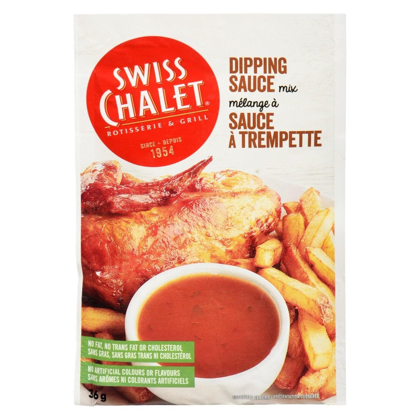 Swiss Chalet Dipping Sauce Mix - 36g/1.26 oz Pouch | Swiss Chalet Sauce Packet for Chicken, Fries & More!