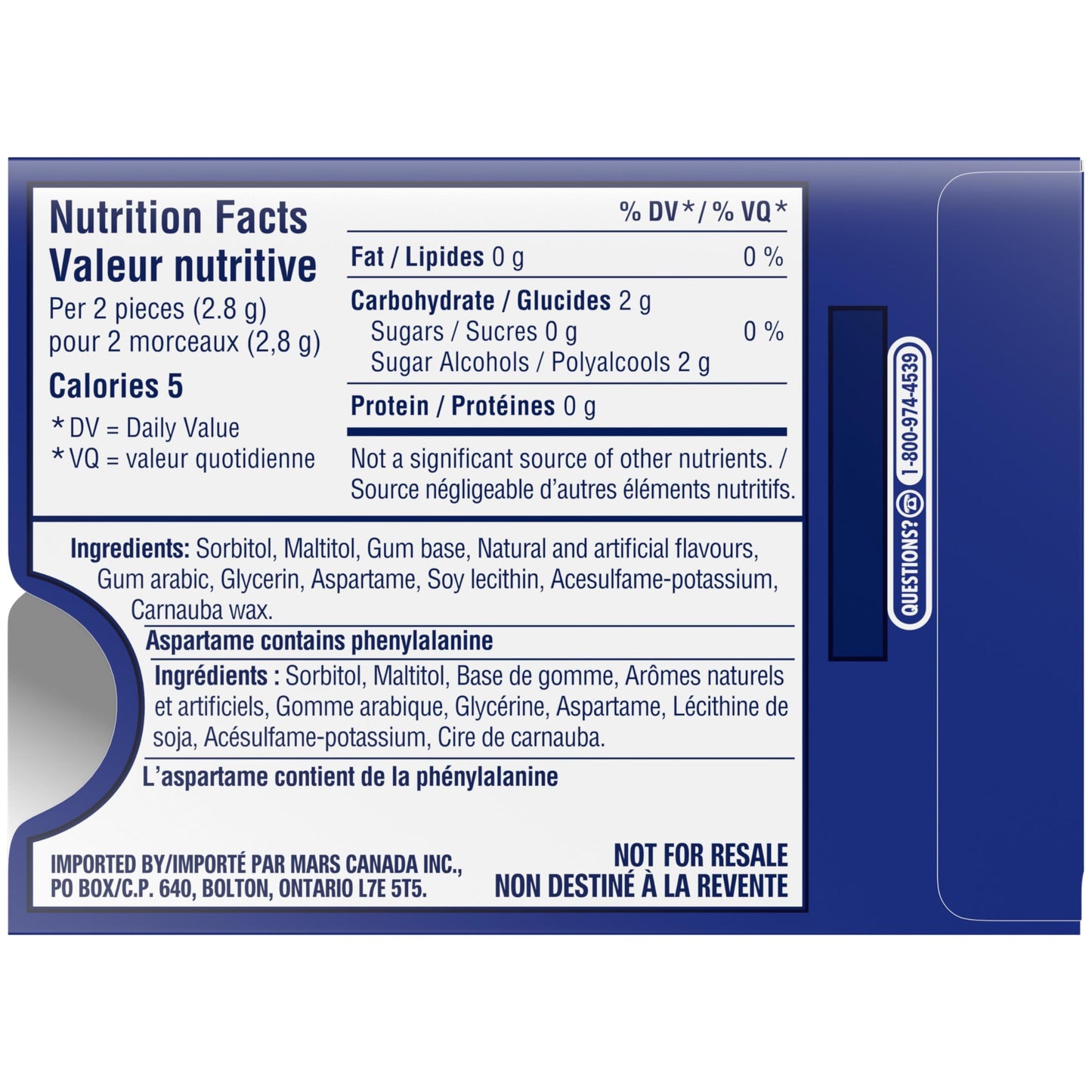 Excel Winterfresh, Sugar Free Chewing Gum, Multipack, 3 Packs, 18 Pellets Per Pack, Multi
