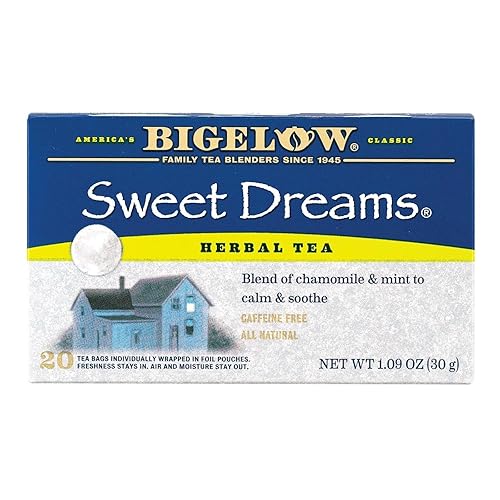 Bigelow Tea Sweet Dreams Herb Tea - Case of 6 - 20 BAG