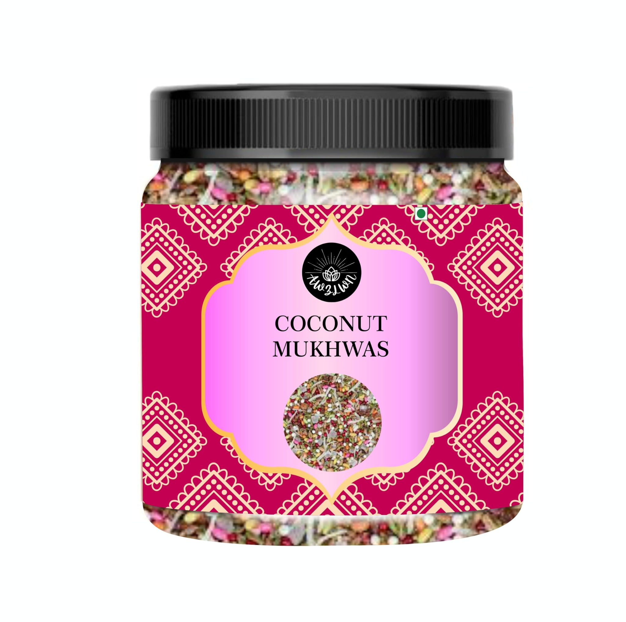 AWZLWN Natural Coconut Mukhwas 8.81 OZ (250 GM) | Set oF 1 | AWZLWN