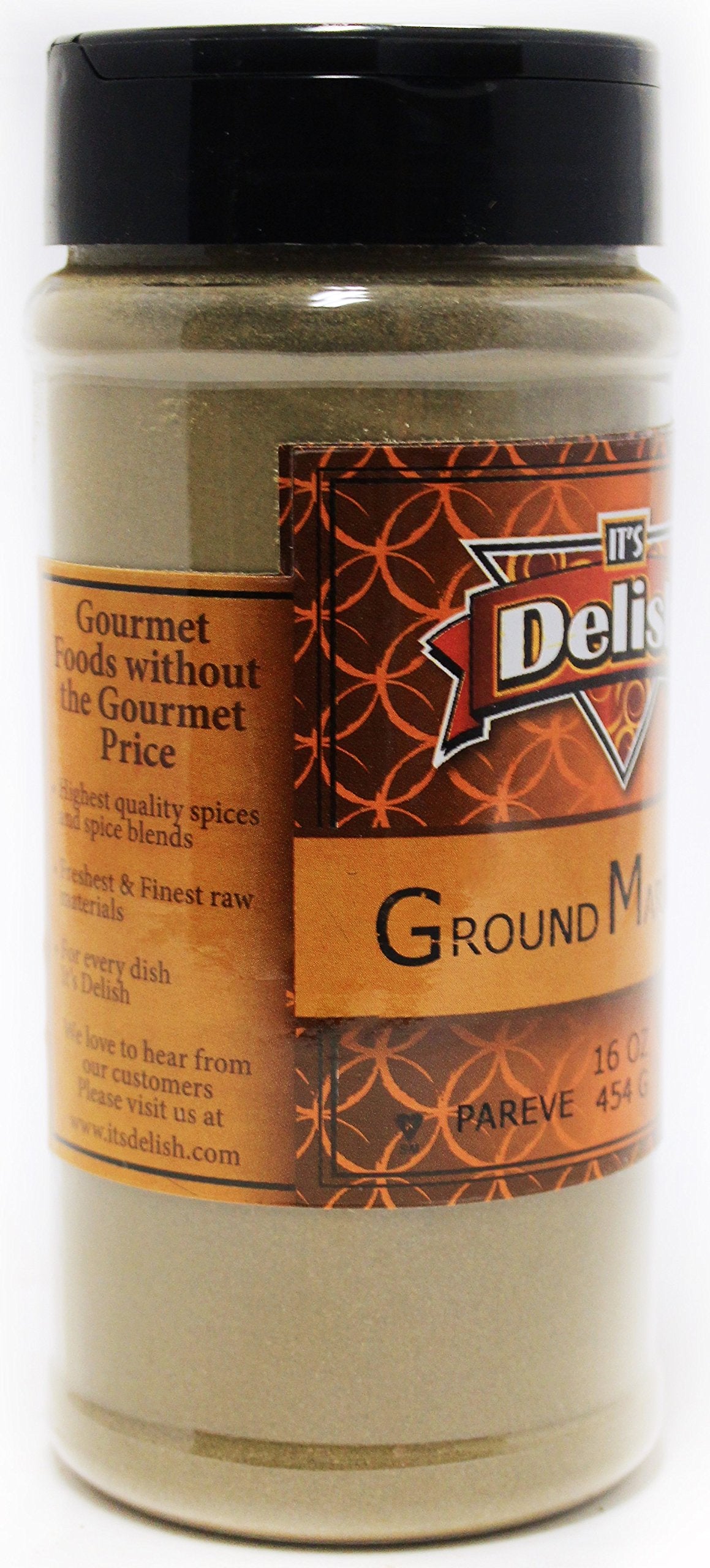 Ground Marjoram by Its Delish, 4 Oz. Medium Jar