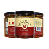 IBARRA'S Chili Garlic - 9oz (Pack of 1) - "The all-around, premium sauce for spice and flavor". Vegan-friendly. Small-batch production. Gluten-free