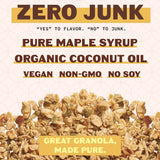 Hudson Henry Cashew Coconut Granola | Gluten Free Granola with Nuts and Seeds | Vegan, Non-GMO & Small Batch Baked with Pure Maple Syrup & Organic