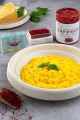EXOTIC BioNaturals Saffron | Super Negin Grade A+ Saffron Spice | Non-GMO Verified Saffron Threads for Cooking Risotto, Paella, Bomba Rice, Golden