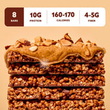 Mezcla Puff-Crispy Plant Based Protein Bars - Variety Pack - Healthy Snacks for Adults & Kids - Granola Bars for School, Travel, & Office Snacks