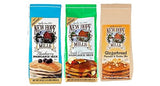 New Hope Mills Blueberry, Apple Cinammon & Gingerbread Pancake Mix Variety 3-Pack