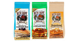 New Hope Mills Blueberry, Apple Cinammon & Gingerbread Pancake Mix Variety 3-Pack