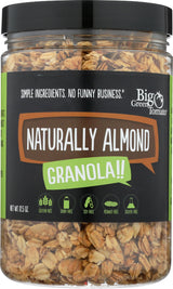 Granola!! Naturally Almond: Gluten, Peanut, Soy, Dairy, & Sulfite Free, 12.5oz from Big Green Tomato