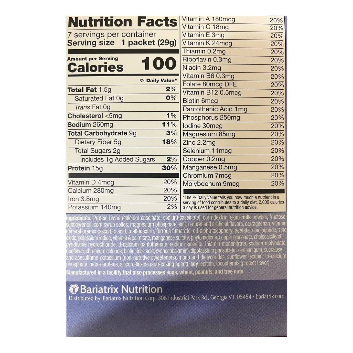 PROTIFIT - High Protein Vanilla Pudding & Shake Mix 3 Pack, 15g Protein, Low Calorie, Low Fat, Low Carb, Aspartame Free, Idea Protein Compatible, Meal