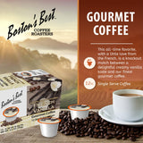 Boston’s Best - French Vanilla Coffee, Medium Roast Gourmet Delicious Flavored, Compatible with Keurig Coffee Maker, 1 Count (12 Single Serve Cups)